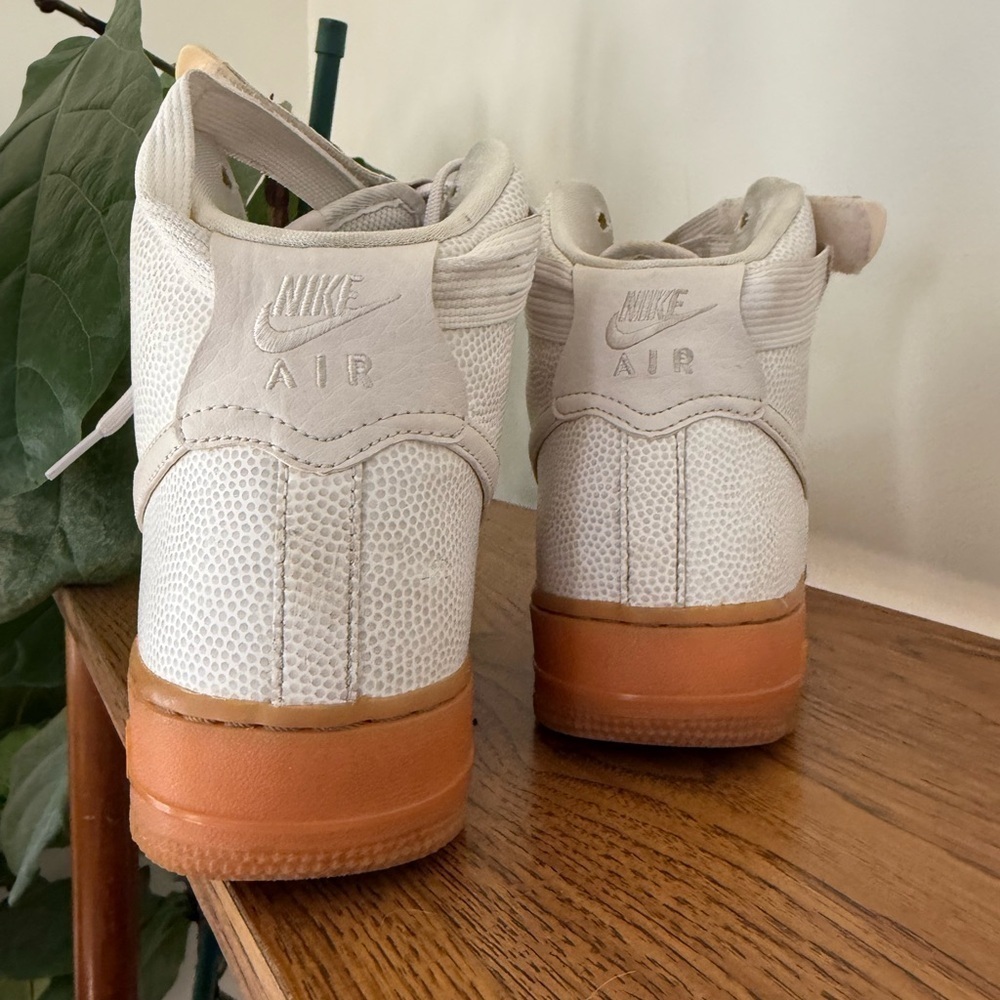 Nike Air Force 1 Hi SE Phantom Iron Ore 860544-001 Women Sz 9 Retro Shoes - Picture 6 of 7